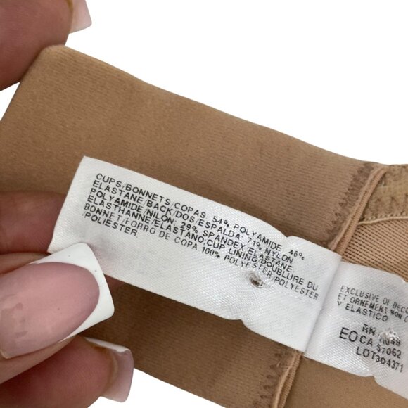 Wacoal Women Tshirt Bra Beige Underwire Full Coverage SZ 38DD Ultimate Comfort - Picture 6 of 12